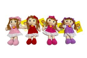 Boneca Chapéu Vestido Coração WDL31310 - Fofy Toys Boneca Chapéu Vestido Coração WDL31310 - Fofy Toys
