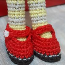 Boneca Charme Amigurumi