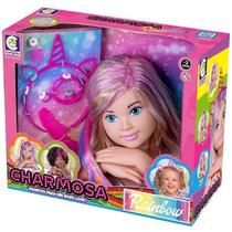 Boneca Charmosa Busto Rainbow Cotiplas 2578 Boneca Charmosa Busto Rainbow Cotiplas 2578