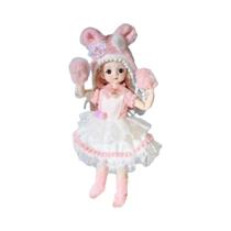 Boneca Charmosa De 28 Cm Para Meninas De 6 a 10 Anos Com Roupa BJD Em Escala 1:6