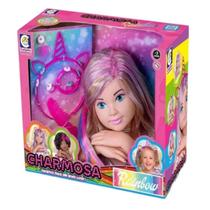 Boneca Charmosa Rainbow Loira Busto Cotiplás Fala Frases Boneca Charmosa Rainbow Loira Busto Cotiplás Fala Frases