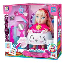 Boneca Charmosa Salão De Beleza Com Acessórios Cotiplás 2506 Boneca Charmosa Salão De Beleza Com Acessórios Cotiplás 2506