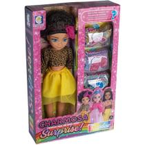 Boneca Charmosa Surprise Cabelo Cacheado 2665 Cotiplás Boneca Charmosa Surprise Cabelo Cacheado 2665 Cotiplás
