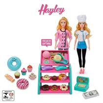 Boneca chefe de cozinha confeiteira infantil