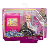 Boneca Chelsea Cadeira De Rodas - Mattel