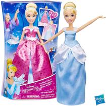 Boneca Cinderela Troca de Roupa com Acessórios - Princesa Disney Hasbro