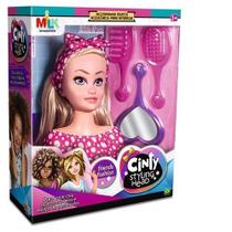 Boneca Cinty Styling Head Busto Com Acessórios - Milk