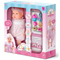 Boneca Claire Primeiras Comidinhas Acessórios 5418 - Roma