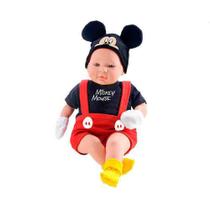 Boneca Classic DOLLS Recem Nascido Mickey Roma 5161 Boneca Classic DOLLS Recem Nascido Mickey Roma 5161