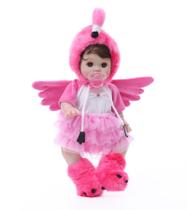Boneca Cloveray Reborn, 18", realista, com acessórios