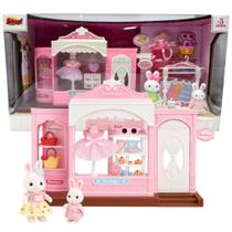 Boneca Coelho Boutique Casinha Feliz Brinquedo Zoop Toys