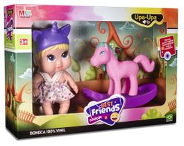 Boneca Coleção Best Friends Milk Com Cavalinho Upa Upa