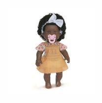 Boneca Coleção Danadinha Cacheada Negra ou Loira Milk