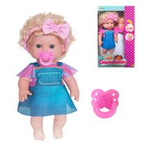 Boneca Coleção Danadinhas Loira Chupeta Menina Brinquedo Boneca Coleção Danadinhas Loira Chupeta Menina Brinquedo