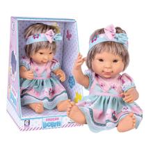Boneca Coleção Down 2529 Menina Loira Apae Brinquedo Infantil