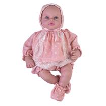 Boneca Coleção Fiorella Reborn Bebê Grande