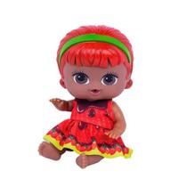 Boneca Coleção Frutinhas Morango c/ Chocolate 2513 -Cotiplás