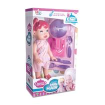 Boneca Coleção Milk Hair Super Chef Vinil Milk Brinquedos