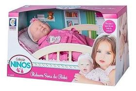Boneca Coleção Ninos Reborn Dormindo