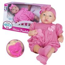 Boneca Coleção Ninos Reborn Pesadinho Menina 46Cm Presente Brinquedo Criança 2180 Cotiplás