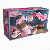Boneca Colecao Rose Ring Negra 519 Milk Boneca Colecao Rose Ring Negra 519 Milk