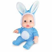 Boneca Coleção Tininha Coelhinhas Azul Ou Rosa Sid Nyl