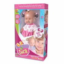 Boneca coleção tuca negra - milk brinquedos ref 326