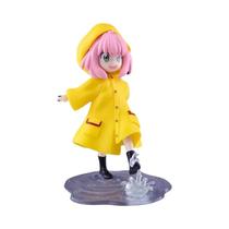 Boneca Colecionável Anya Forger Com Capa De Chuva De Spy Family, Figura Fofa Para Meninas,