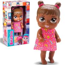 boneca collection belatrix baby negra com coques castanho - SILMAR boneca collection belatrix baby negra com coques castanho - SILMAR