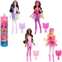 Boneca Color Reveal Barbie Ballerina com 6 surpresas +3 anos Boneca Color Reveal Barbie Ballerina com 6 surpresas +3 anos