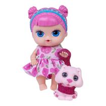 Boneca com Cachorrinho Babys Collection Mini Pet Super Toys - 503 Boneca com Cachorrinho Babys Collection Mini Pet Super Toys - 503