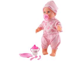 Boneca com Mamadeira e Chupeta