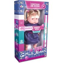 Boneca com Mecanismo GIRLS Jeans 43CM Cantigas Boneca com Mecanismo GIRLS Jeans 43CM Cantigas