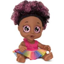 Boneca com Mecanismo Magic BABY Negra FAZ Xixi C/MA Boneca com Mecanismo Magic BABY Negra FAZ Xixi C/MA