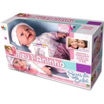 Boneca com Mecanismo Meu 1 Aninho SONS de Bebe 45CM Boneca com Mecanismo Meu 1 Aninho SONS de Bebe 45CM