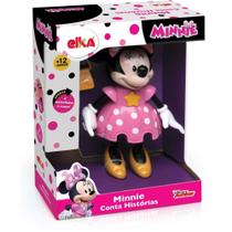 Boneca com Mecanismo Minnie Conta Historias 25CM. Boneca com Mecanismo Minnie Conta Historias 25CM.