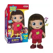 Boneca Com Som Luccas Neto Gi Neto Novabrink Bbra 1073