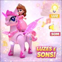 Boneca com Unicórnio Encantado Boneca com Unicórnio Encantado