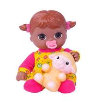 Boneca Cotiplas Pop Surprise Negra Com Animal Pet Surpresa