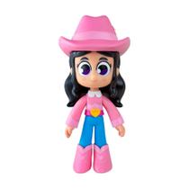 Boneca Criativa Novabrink Boiadeirinha Ana Castela 20cm Boneca Criativa Novabrink Boiadeirinha Ana Castela 20cm