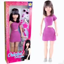 Boneca Cristal Fashion 2455 Anjo Boneca Cristal Fashion 2455 Anjo