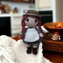 Boneca crochê amigurumi artesanato anne - Dulce Crochê