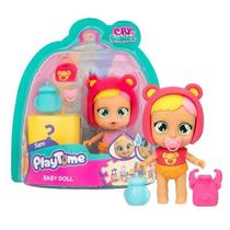 Boneca CRY Babies com Acessorios Playtime SAM Multikids BR2462