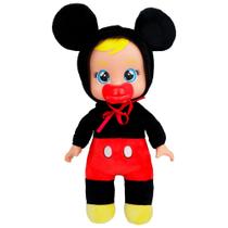 Boneca Cry Babies Com Pijama Disney Mickey 22 cm - Multikids