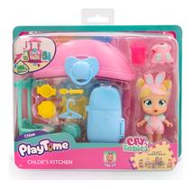 Boneca Cry Babies Cozinha da Chloe Playtime Multikids Boneca Cry Babies Cozinha da Chloe Playtime Multikids