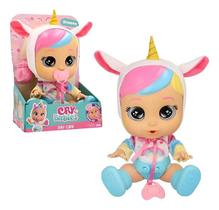 Boneca Cry Babies Day Care Dreamy Chora C/ Sons e Lágrimas de Verdade - C/ Olhos Brilhantes - Multikids