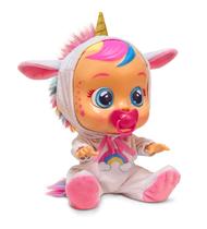 Boneca Cry Babies Dreamy - Unicórnio 30cm com Pijama