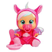 Boneca Cry Babies Loving Care Hannah Com Acessórios Rosa Menina Chora Lagrimas De Verdade