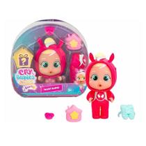 Boneca Cry Babies Magic Tears Multikids Hannah BR2088 Pink