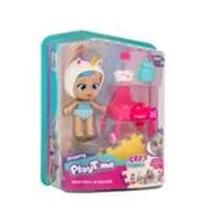 Boneca Cry Babies Playtime Dreamy com Carrinho - Multikids